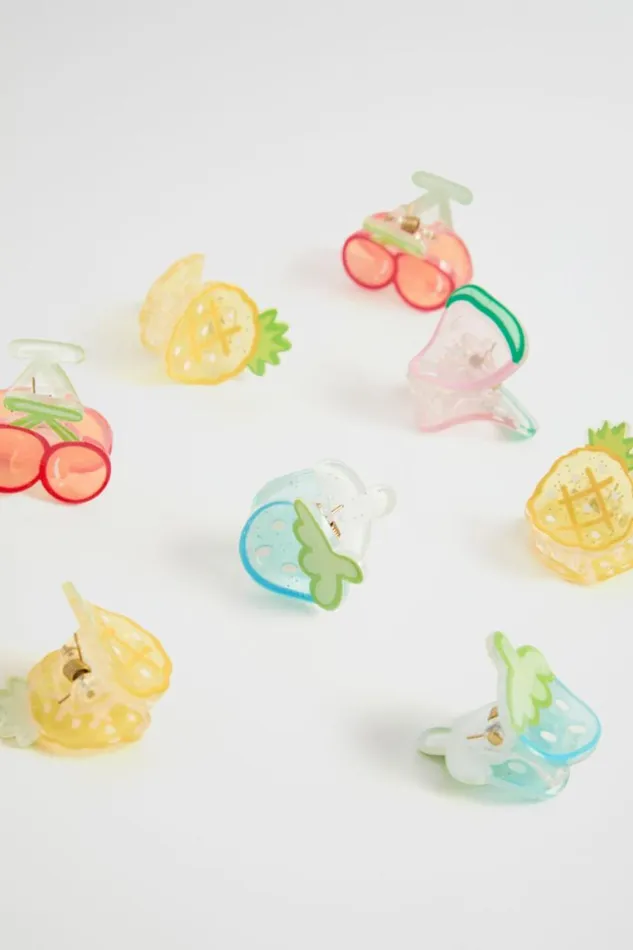 Seed Heritage Hair Accessories Heart Christmas Clips Bauble Multi 8211 Girl