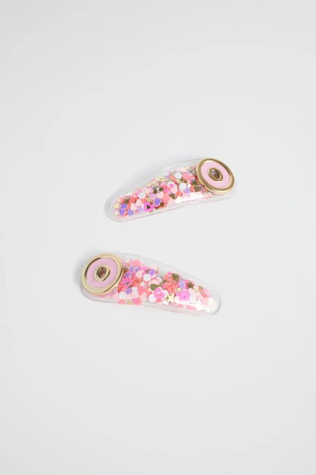 Seed Heritage Hair Accessories Initial Confetti Snaps O 8211 Girl