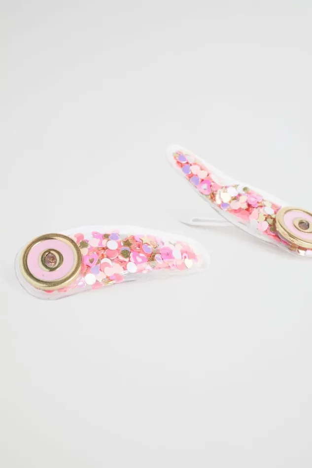 Seed Heritage Hair Accessories Initial Confetti Snaps O 8211 Girl