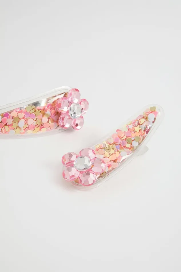 Seed Heritage Hair Accessories Jewel Daisy Shaker Snaps Multi 8211 Girl