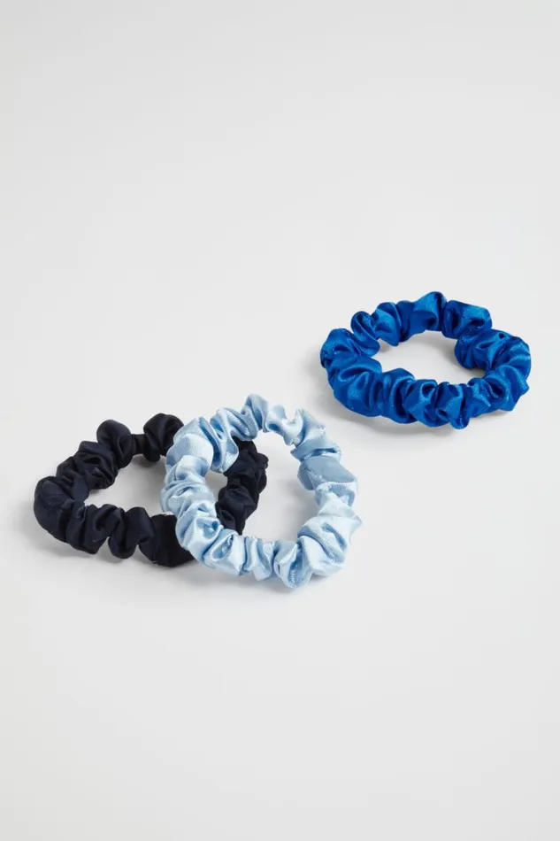 Seed Heritage Hair Accessories Mini Scrunchie Deep Ocean 8211 Woman