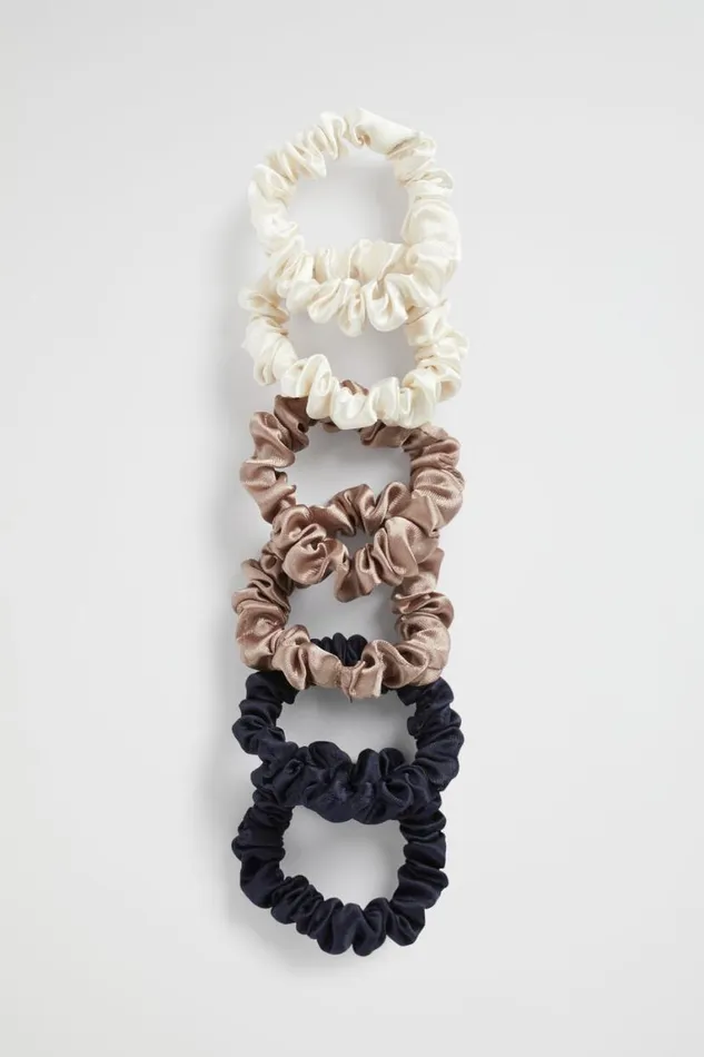 Seed Heritage Hair Accessories Mini Scrunchie Midnight Sky 8211 Woman