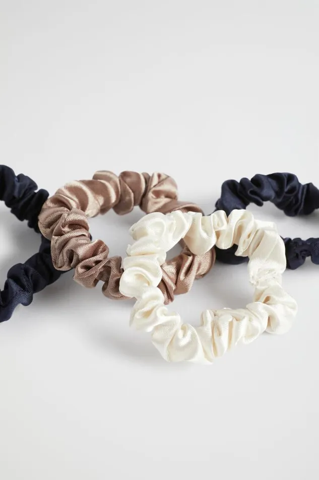 Seed Heritage Hair Accessories Mini Scrunchie Midnight Sky 8211 Woman