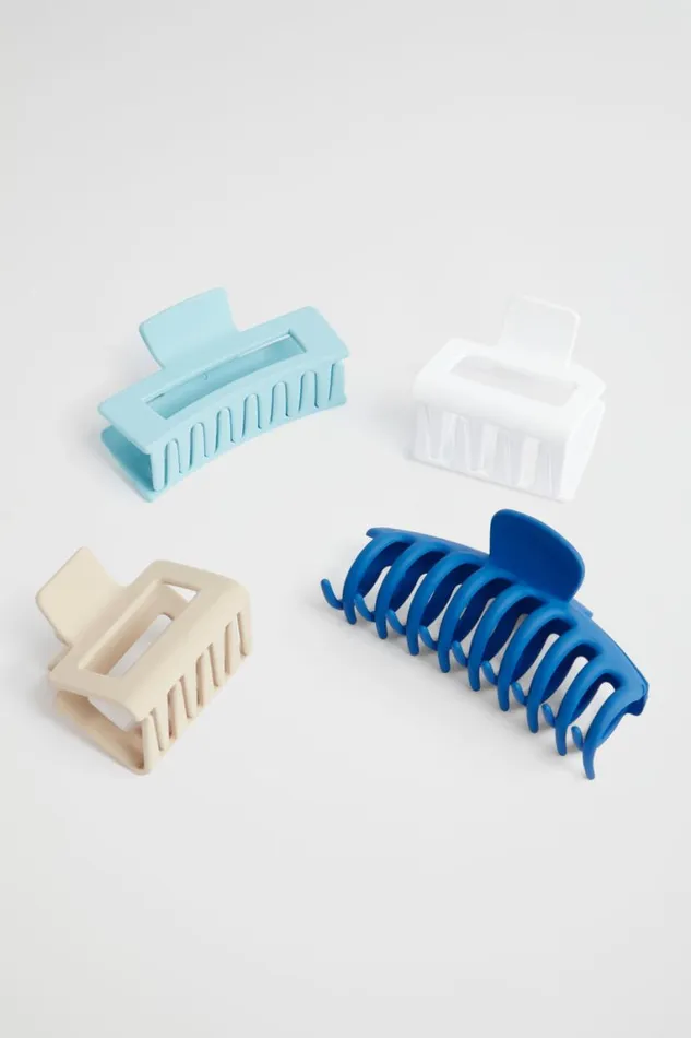 Seed Heritage Hair Accessories Quad Hair Claw Pack Deep Ocean 8211 Woman
