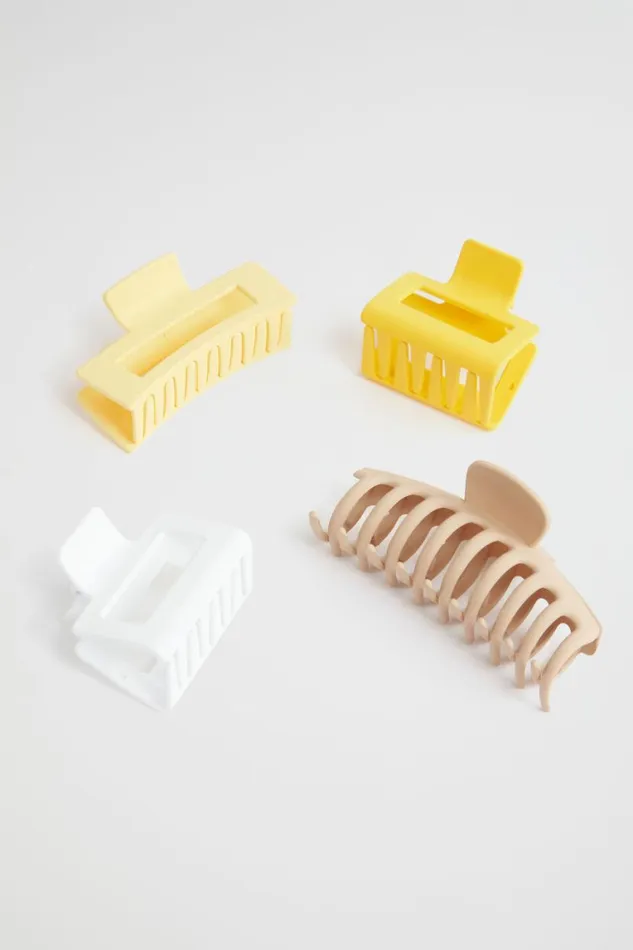 Seed Heritage Hair Accessories Quad Hair Claw Pack Soft Wheat 8211 Woman