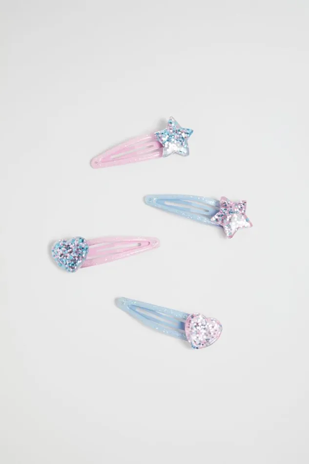 Seed Heritage Hair Accessories Resin Star And Heart Snap Pack Multi 8211 Girl Seed Heritage Hair Accessories Resin Star And Heart Snap Pack Multi 8211 Girl