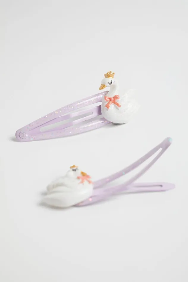 Seed Heritage Hair Accessories Swan Snaps Multi 8211 Girl