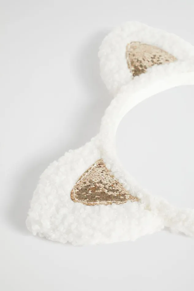 Seed Heritage Hair Accessories Teddy Ears Headband Canvas 8211 Girl