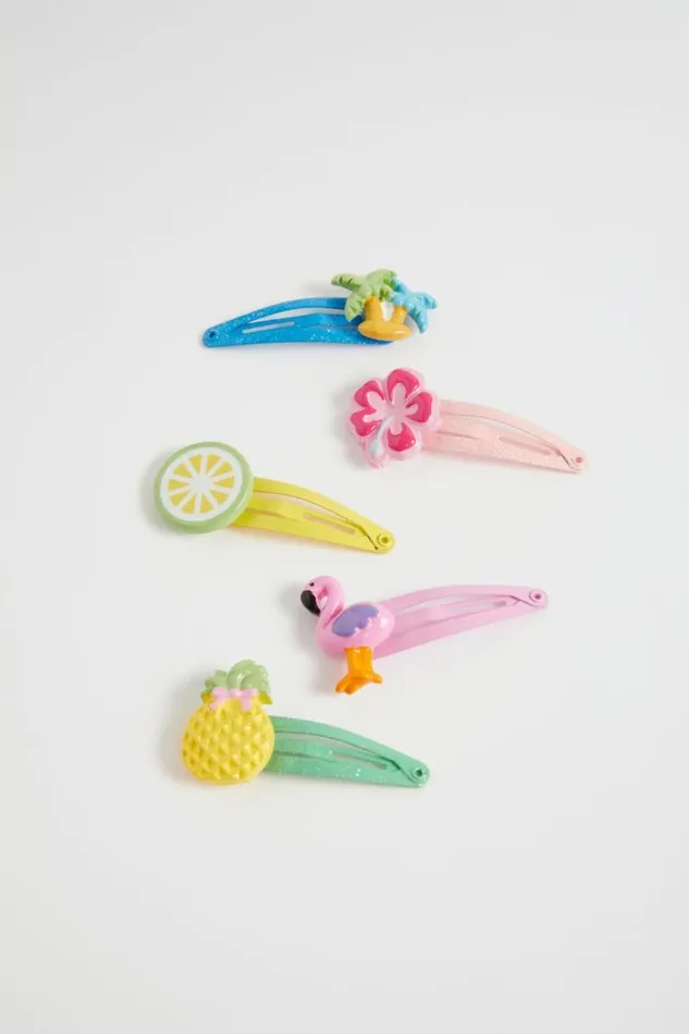 Seed Heritage Hair Accessories Tropical Summer Snap Pack Multi 8211 Girl