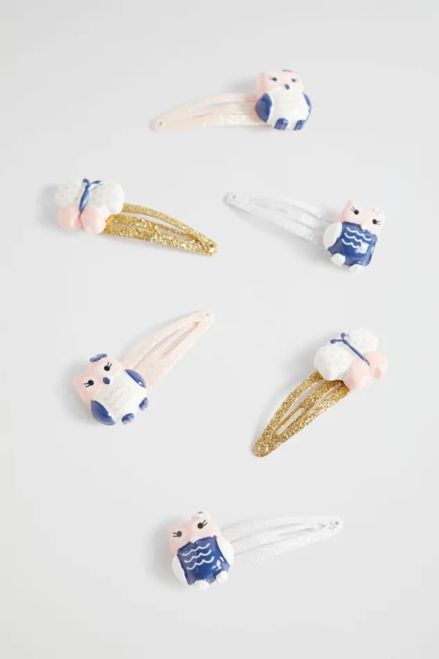 Seed Heritage Hair Accessories Woodland Snap Pack Multi 8211 Girl
