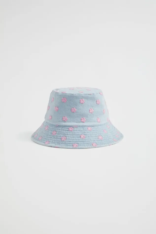 Seed Heritage Hats and Caps Reversible Flower Emb Bucket Hat Multi 8211 BabyGirl Seed Heritage Hats and Caps Reversible Flower Emb Bucket Hat Multi 8211 BabyGirl