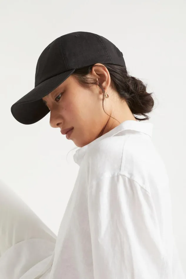 Seed Heritage Hats and Gloves Linen Soft Cap Black 8211 Woman