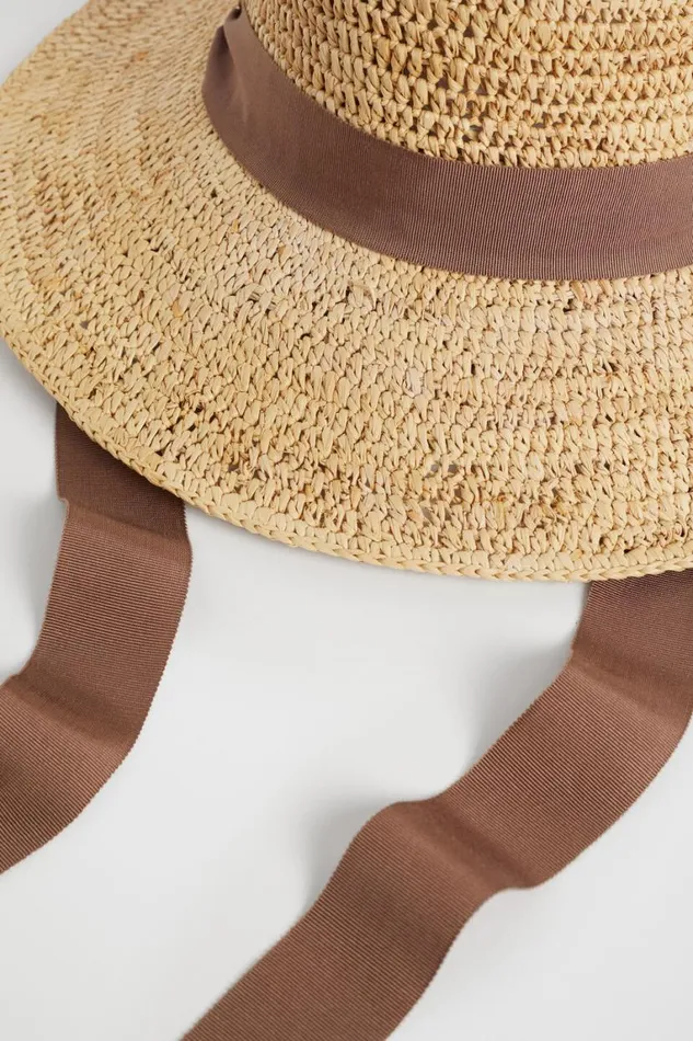 Seed Heritage Hats and Gloves Raffia Bucket Hat Natural 8211 Woman