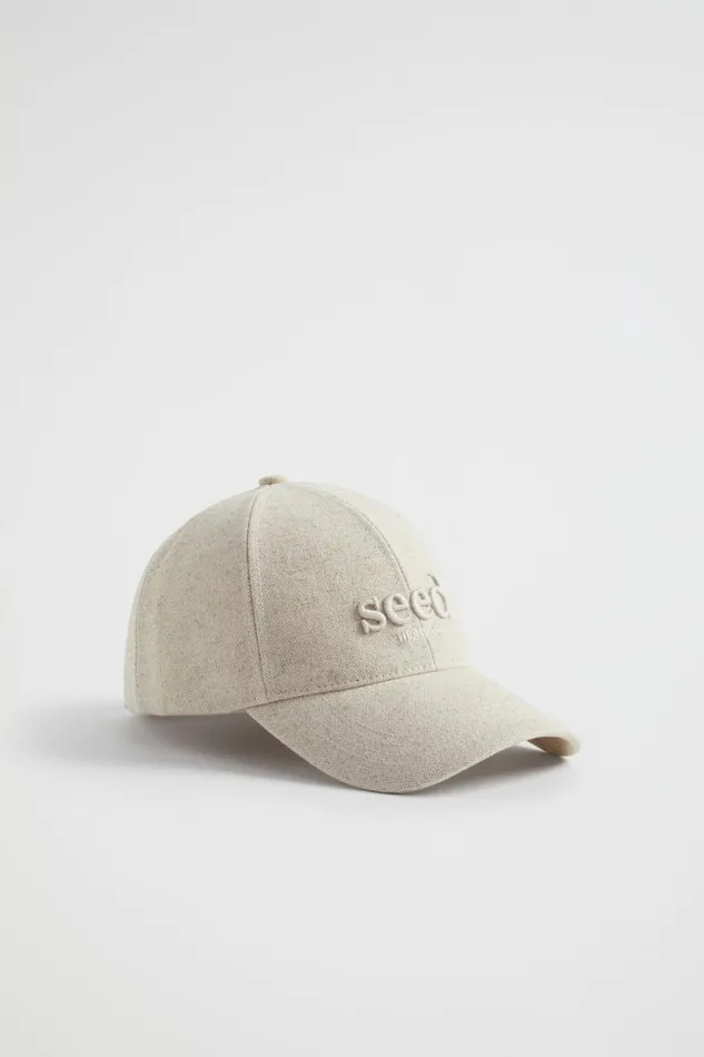 Seed Heritage Hats and Gloves Seed Cap Stone Natural 8211 Woman