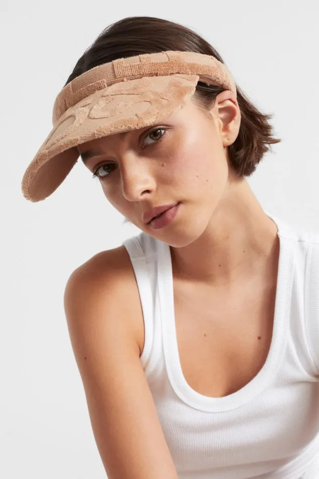 Seed Heritage Hats and Gloves Seed Logo Visor Barley 8211 Woman