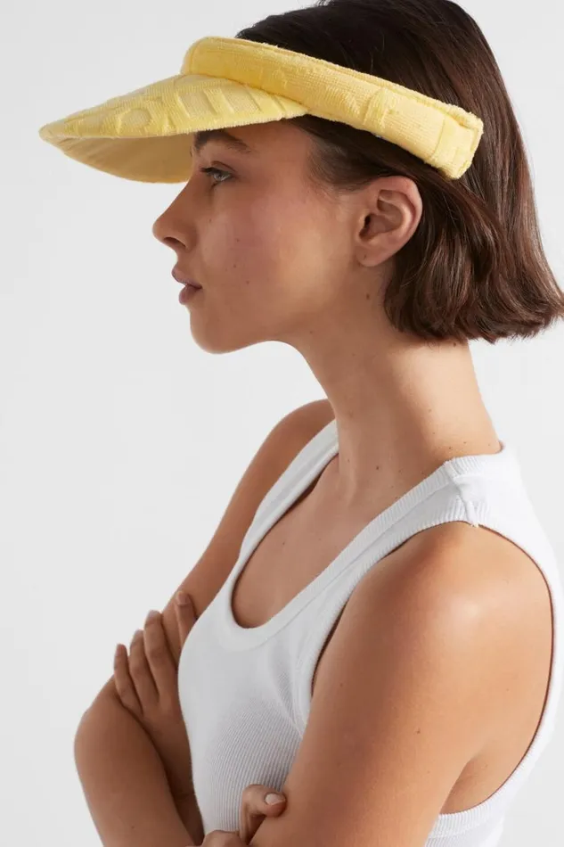 Seed Heritage Hats and Gloves Seed Logo Visor Lemon Drop 8211 Woman