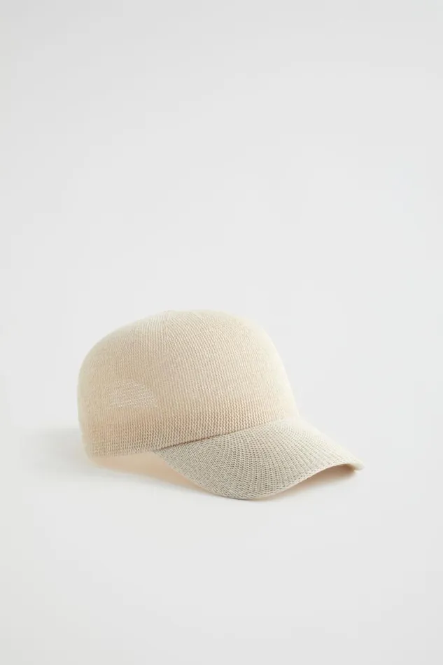 Seed Heritage Hats and Gloves Textured Cap Stone 8211 Woman
