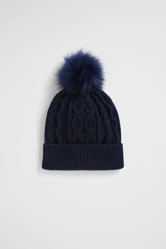 Seed Heritage Hats Beanies and Caps Cable Knit Beanie Midnight Blue 8211 Girl Seed Heritage Hats Beanies and Caps Cable Knit Beanie Midnight Blue 8211 Girl