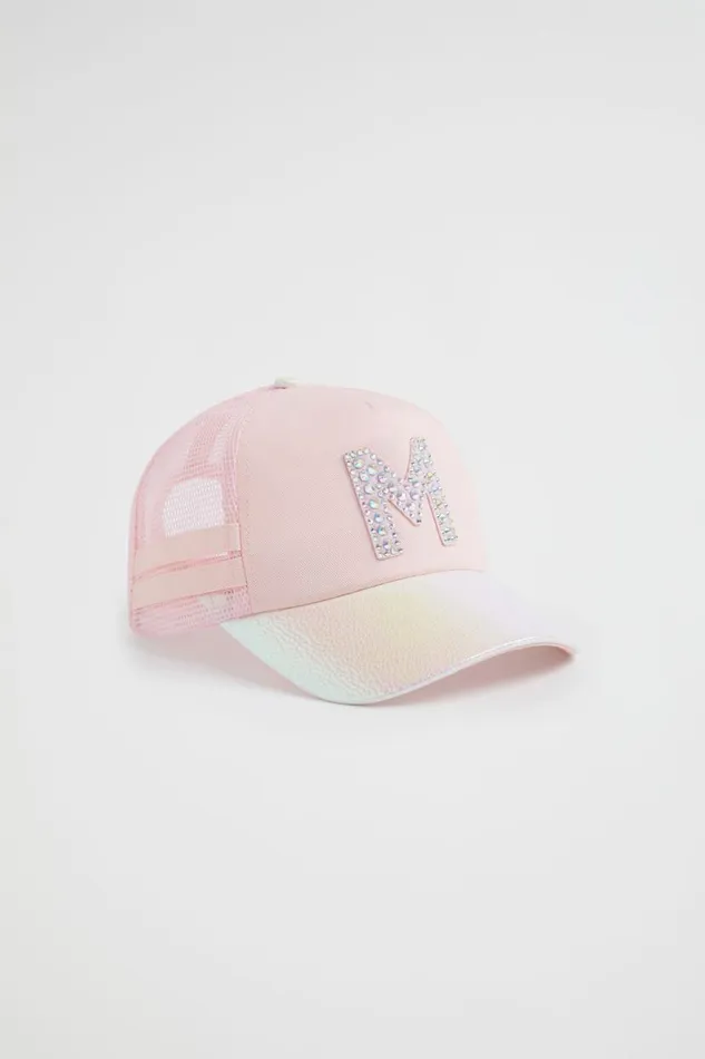Seed Heritage Hats Beanies and Caps Jewel Initial Cap M 8211 Girl