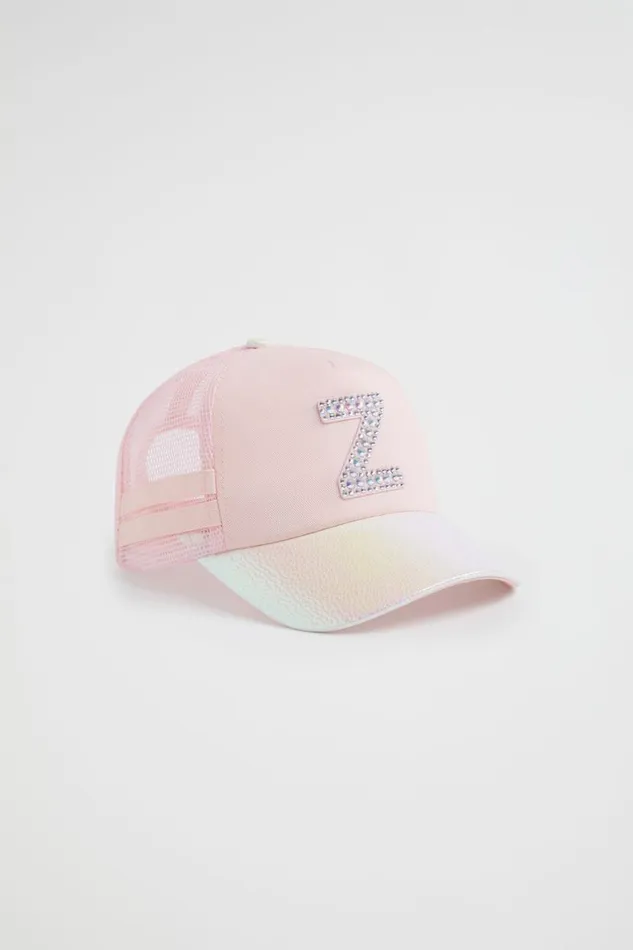 Seed Heritage Hats Beanies and Caps Jewel Initial Cap Z 8211 Girl