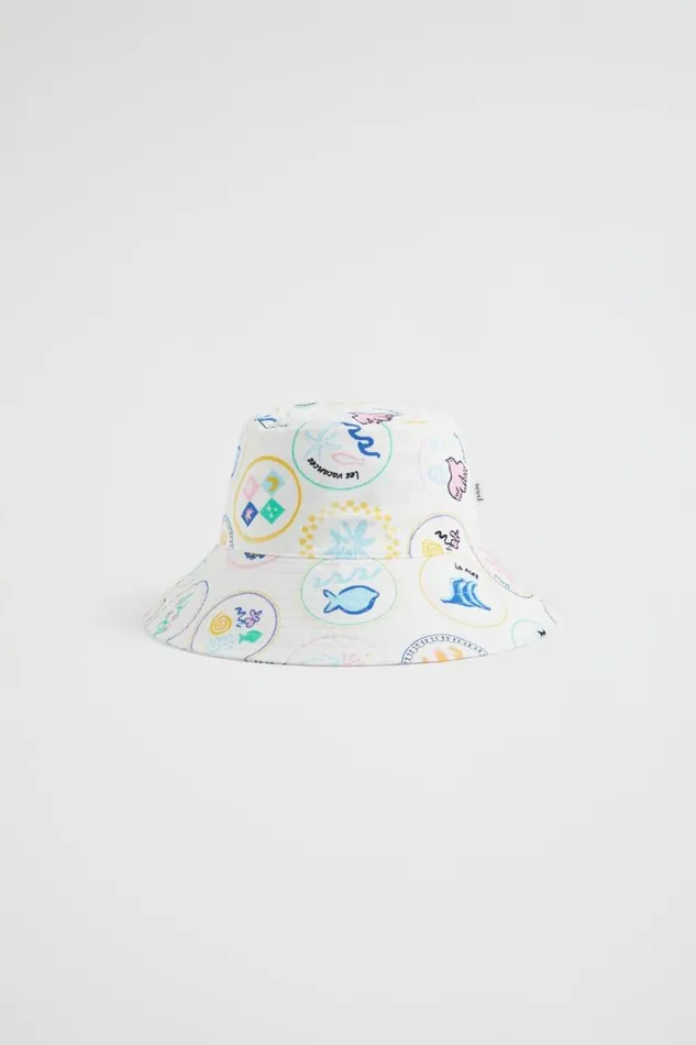 Seed Heritage Hats Beanies and Caps La Mer Wide Brim Bucket Hat Multi 8211 Girl Seed Heritage Hats Beanies and Caps La Mer Wide Brim Bucket Hat Multi 8211 Girl