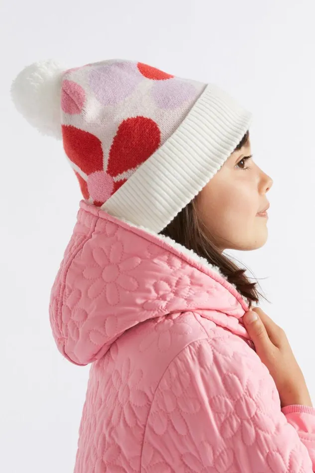 Seed Heritage Hats Beanies and Caps Retro Flower Beanie Multi 8211 Girl