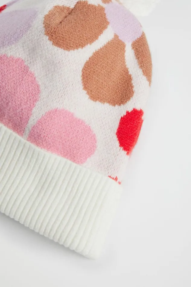 Seed Heritage Hats Beanies and Caps Retro Flower Beanie Multi 8211 Girl
