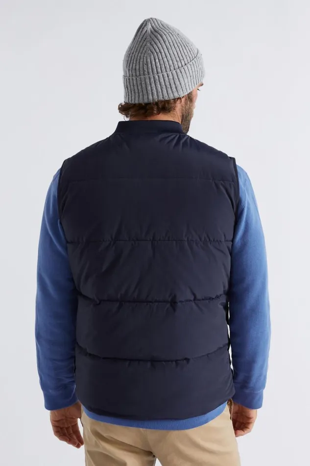 Seed Heritage Jackets and Vests Puffer Vest Midnight Blue 8211 Man