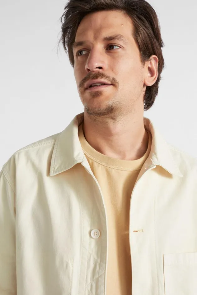 Seed Heritage Jackets and Vests Worker Jacket Ecru 8211 Man