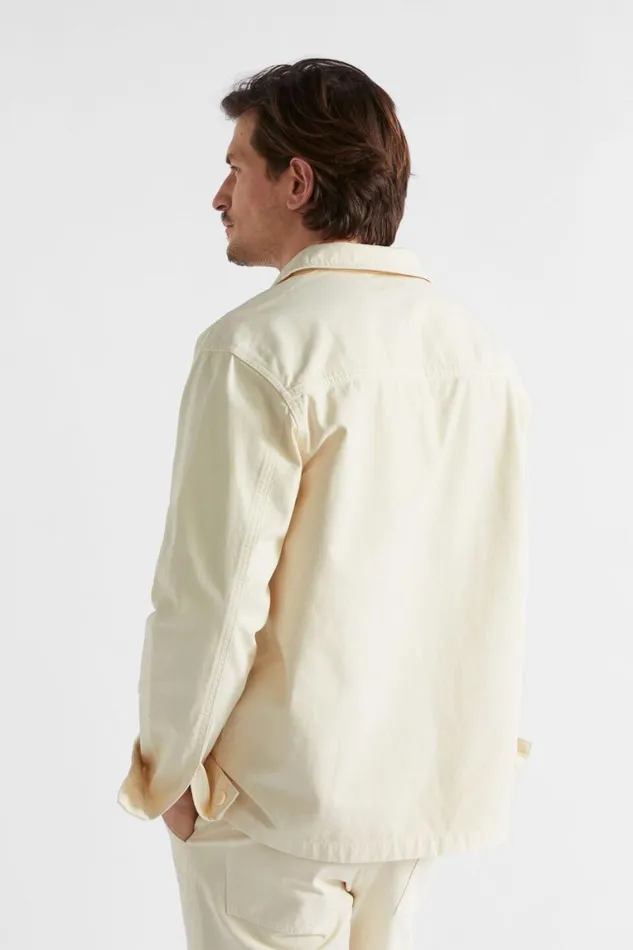 Seed Heritage Jackets and Vests Worker Jacket Ecru 8211 Man