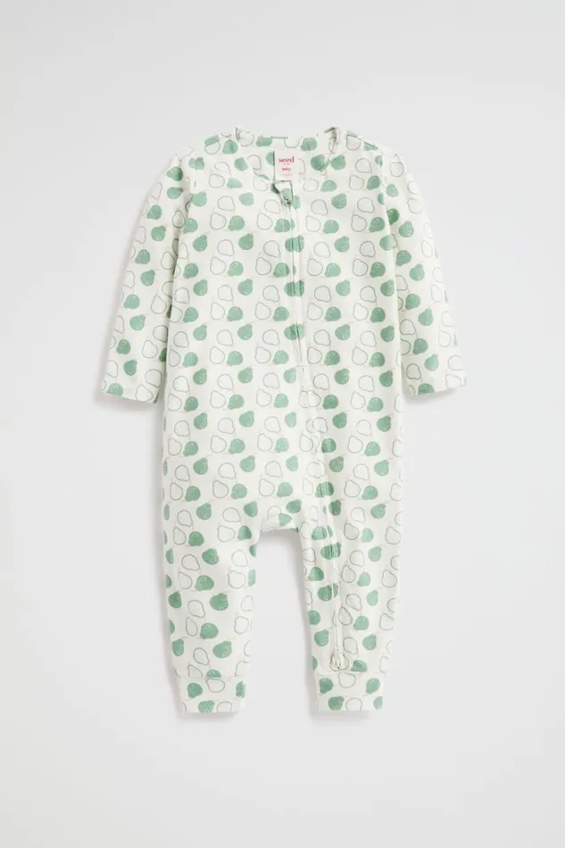 Seed Heritage Jumpsuits and Overalls Pear Zipsuit Canvas 8211 Newborn