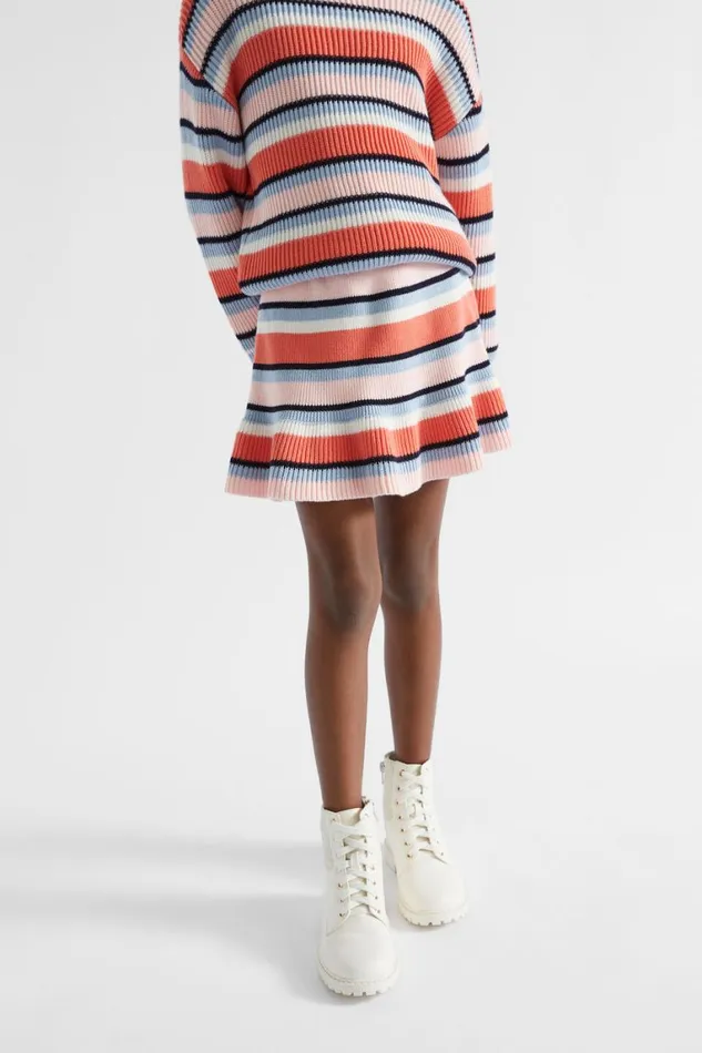 Seed Heritage Knitwear and Sweaters Rib Knit Skirt Multi 8211 Girl