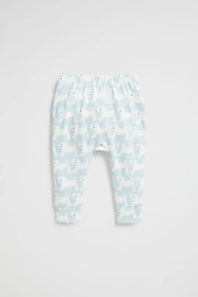 Seed Heritage Leggings and Pants Puppy Legging Ice Blue 8211 Newborn