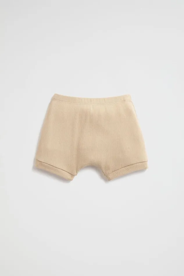 Seed Heritage Leggings and Pants Rib Bloomer Soft Sand 8211 Newborn