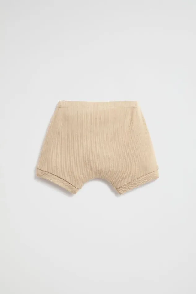 Seed Heritage Leggings and Pants Rib Bloomer Soft Sand 8211 Newborn