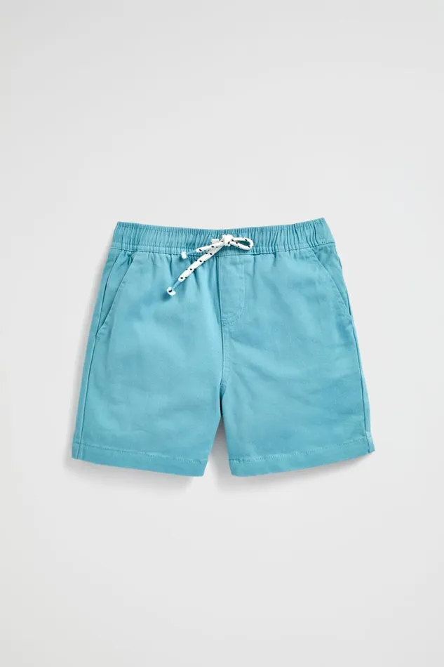 Seed Heritage Occasion Core Logo Short Maui Blue 8211 Boy
