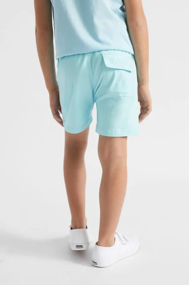 Seed Heritage Occasion Core Logo Short Ocean Blue 8211 Boy