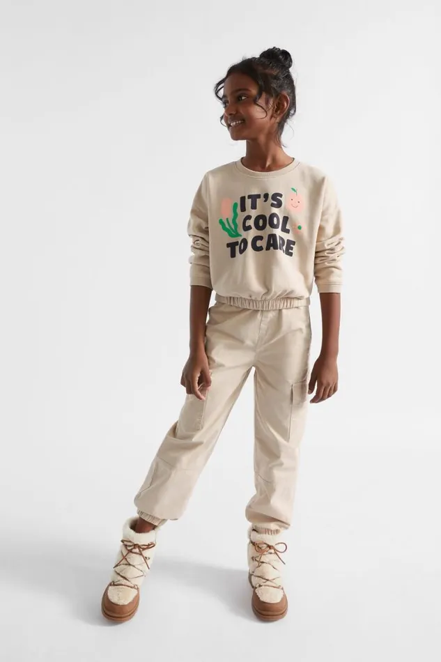 Seed Heritage Pants Cargo Pant Ecru 8211 Girl