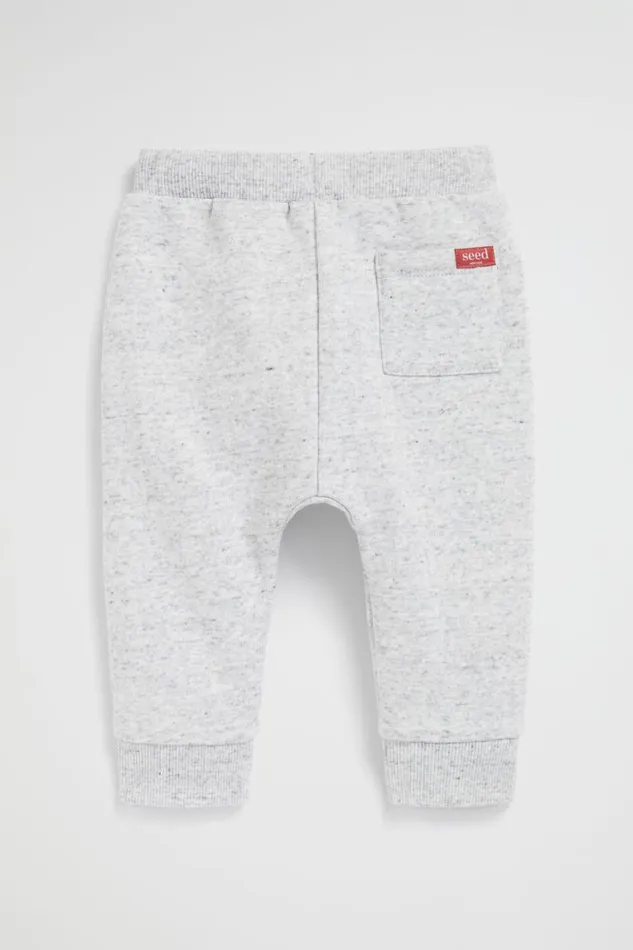 Seed Heritage Pants Core Trackpant Cloudy Marle 8211 Baby