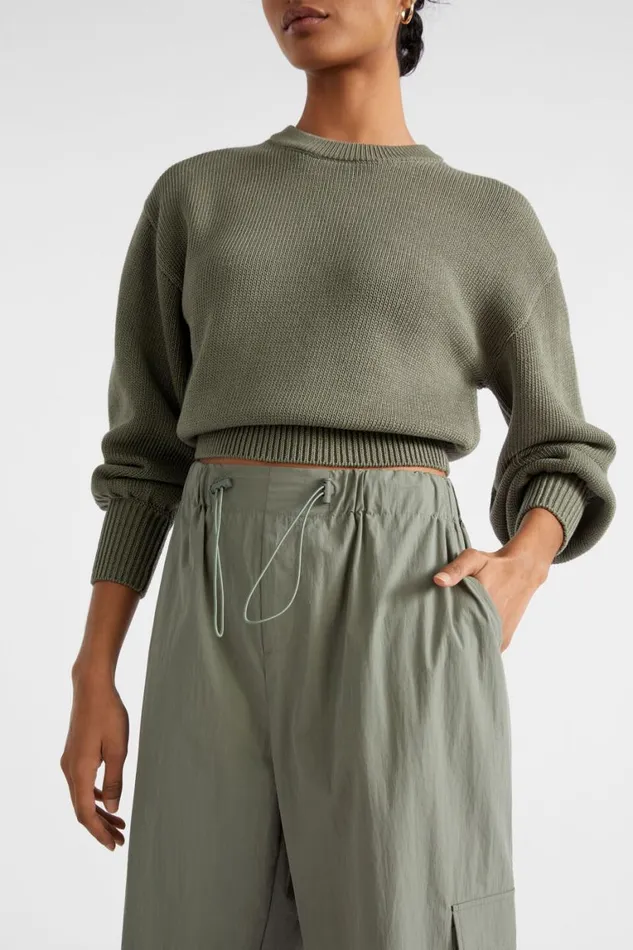 Seed Heritage Pants Parachute Cargo Pant Smokey Olive 8211 Woman