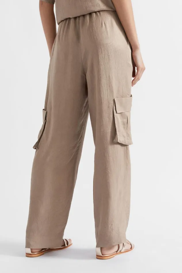 Seed Heritage Pants Satin Cargo Pant Cookie 8211 Woman