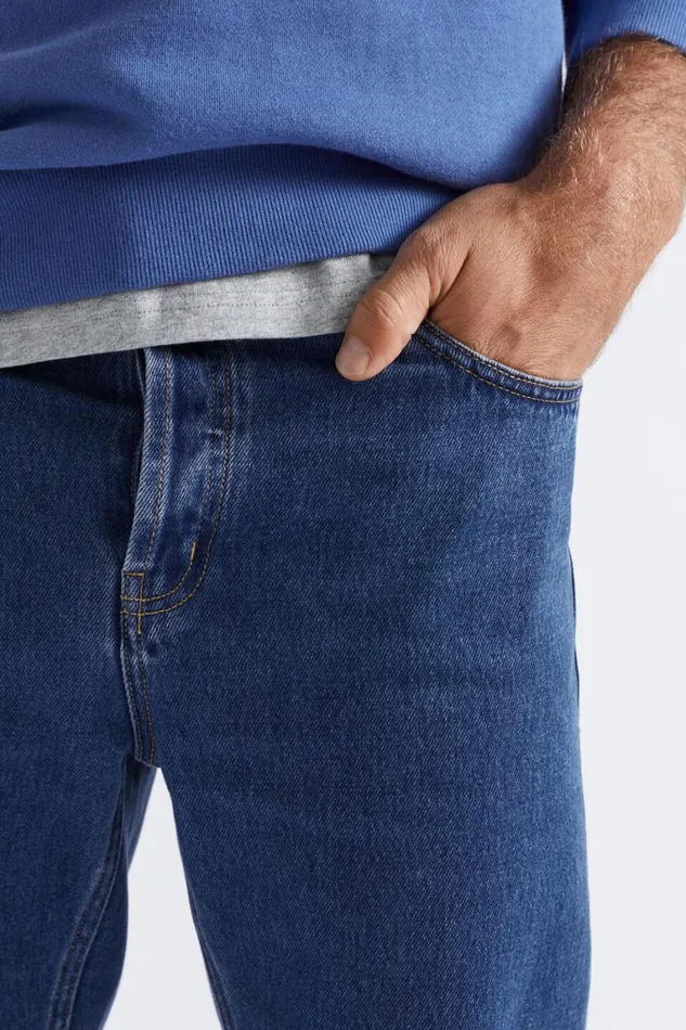 Seed Heritage Pants Slim Jean Mid Wash 8211 Man