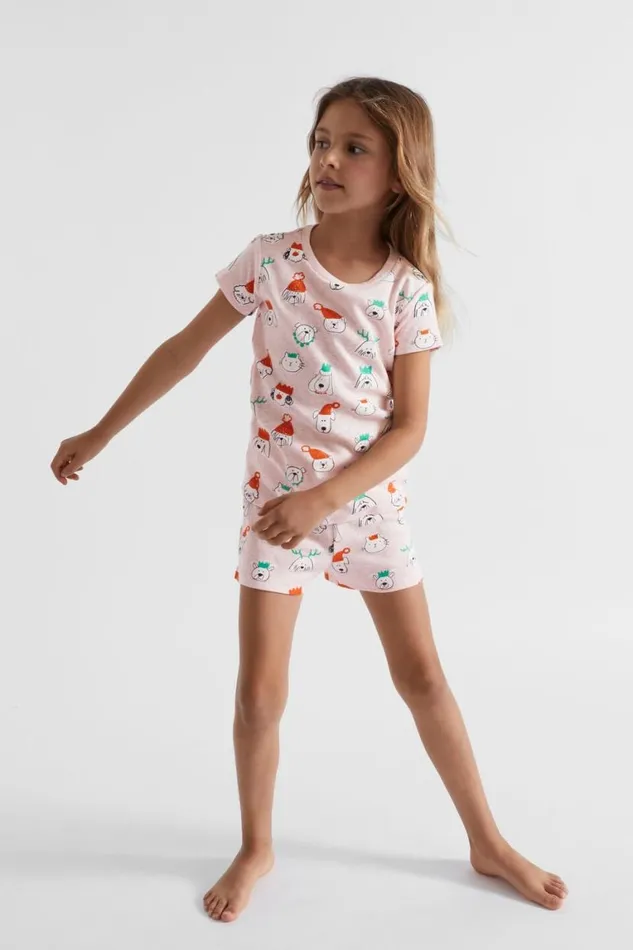 Seed Heritage Pyjamas and Sleepwear Christmas Pyjama Rose Marle 8211 Girl