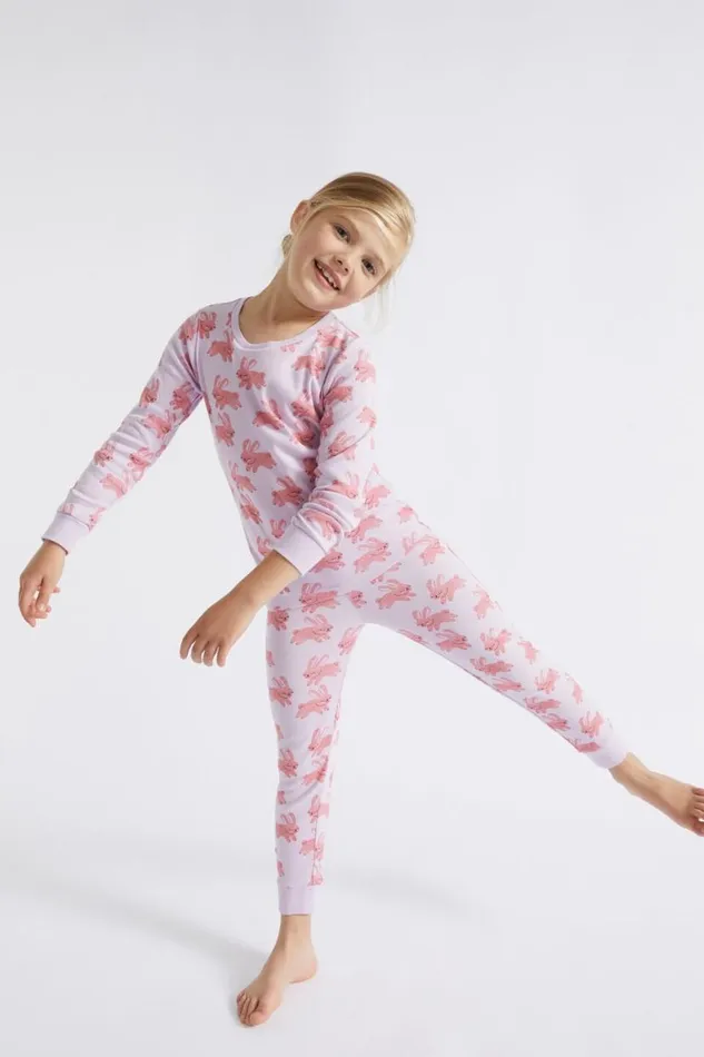 Seed Heritage Pyjamas and Sleepwear Cool Bunny Pyjama Orchid 8211 Girl