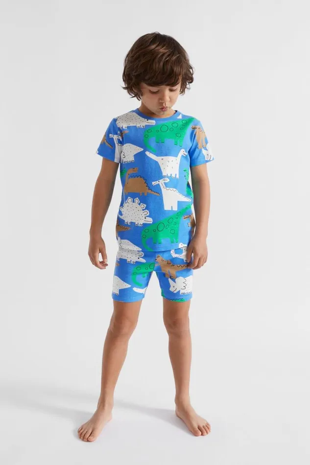 Seed Heritage Pyjamas and Sleepwear Dino Yardage Pyjama Harbour Blue 8211 Boy Seed Heritage Pyjamas and Sleepwear Dino Yardage Pyjama Harbour Blue 8211 Boy