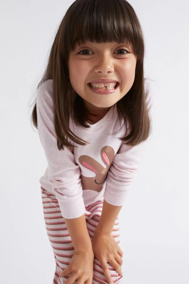 Seed Heritage Pyjamas and Sleepwear Embroidered Bunny Pyjama Rose Marle 8211 Girl Seed Heritage Pyjamas and Sleepwear Embroidered Bunny Pyjama Rose Marle 8211 Girl