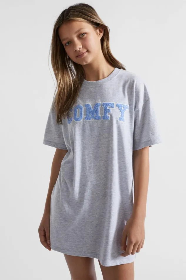 Seed Heritage Pyjamas and Sleepwear Oversized Tee Dress Cloud 8211 Teen Girl Seed Heritage Pyjamas and Sleepwear Oversized Tee Dress Cloud 8211 Teen Girl