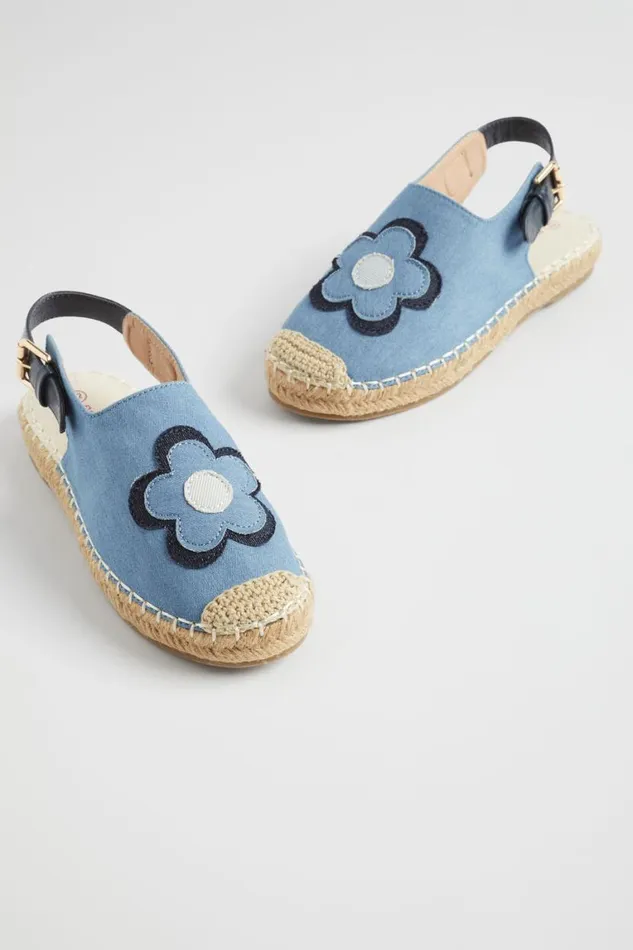 Seed Heritage Sandals and Slides Chambray Espadrille Chambray 8211 Girl
