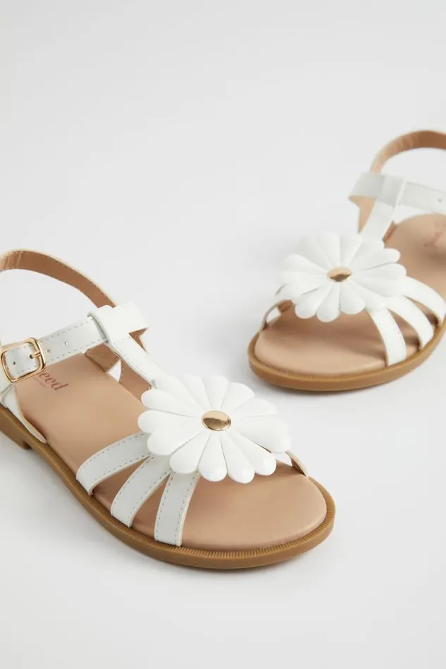 Seed Heritage Sandals and Slides Daisy Sandal White 8211 Teen GirlGirl