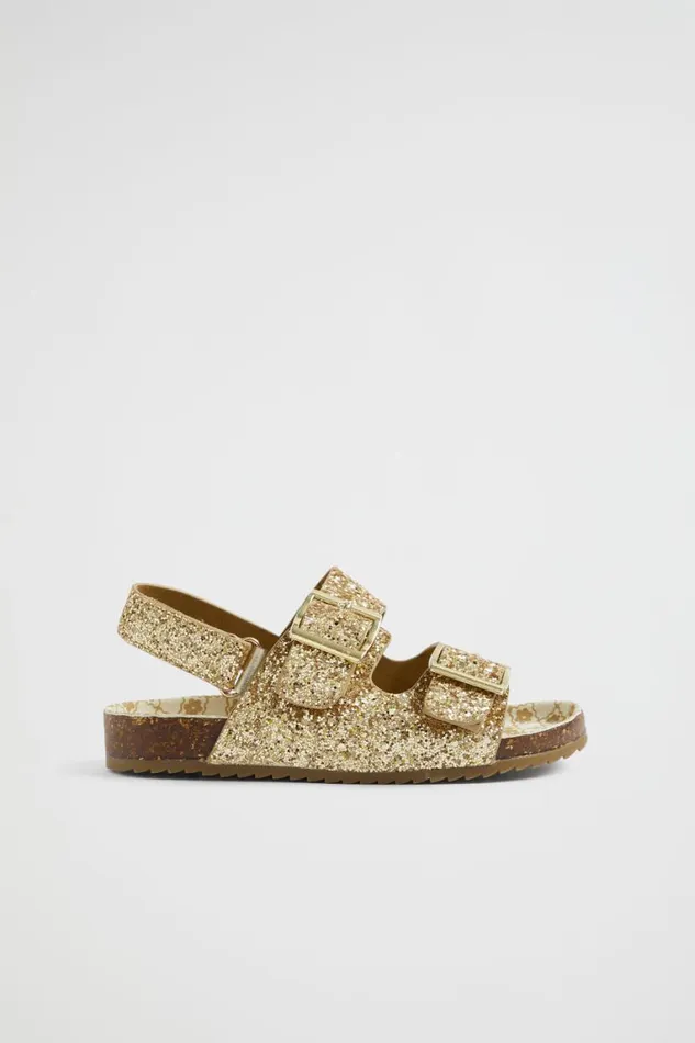 Seed Heritage Sandals and Slides Glitter Double Buckle Slide Gold 8211 Girl Seed Heritage Sandals and Slides Glitter Double Buckle Slide Gold 8211 Girl